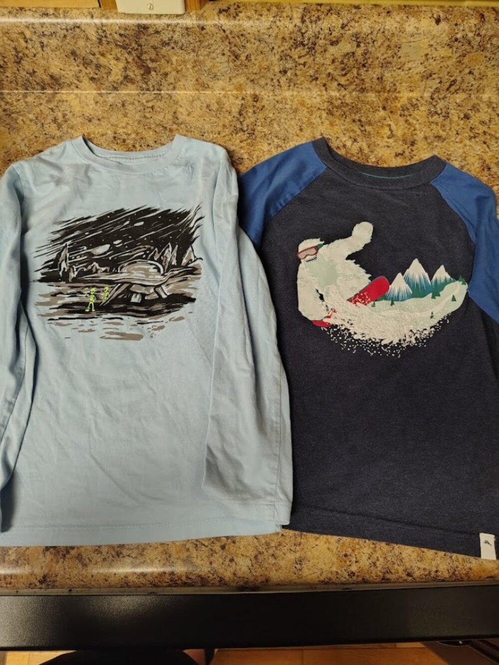 2 long sleeve shirts